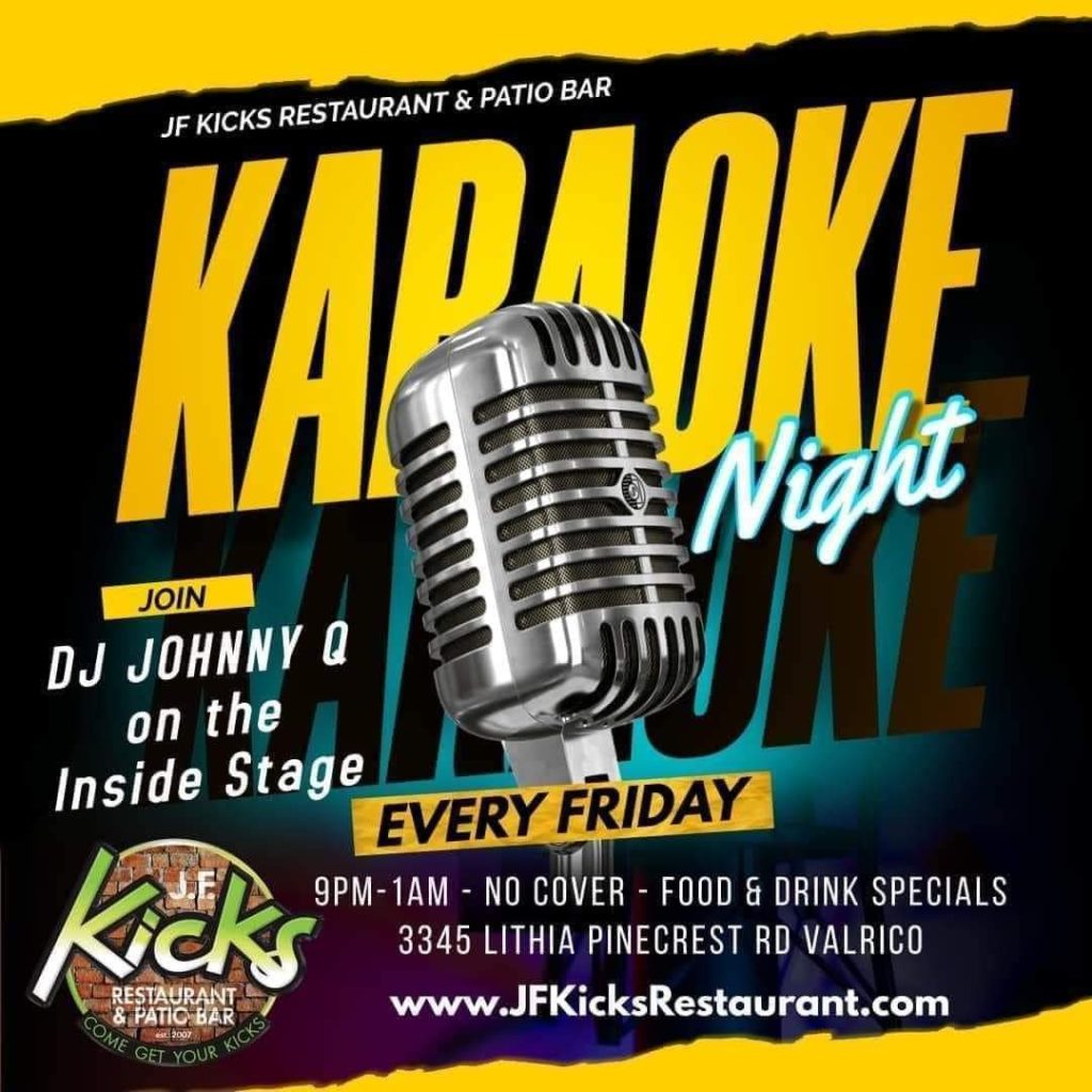 Karaoke JF Kicks Restaurant
